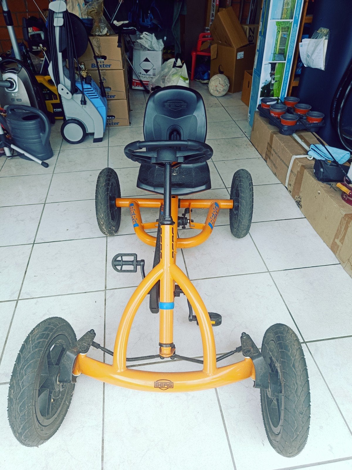 go kart, Enlèvement, Comme neuf