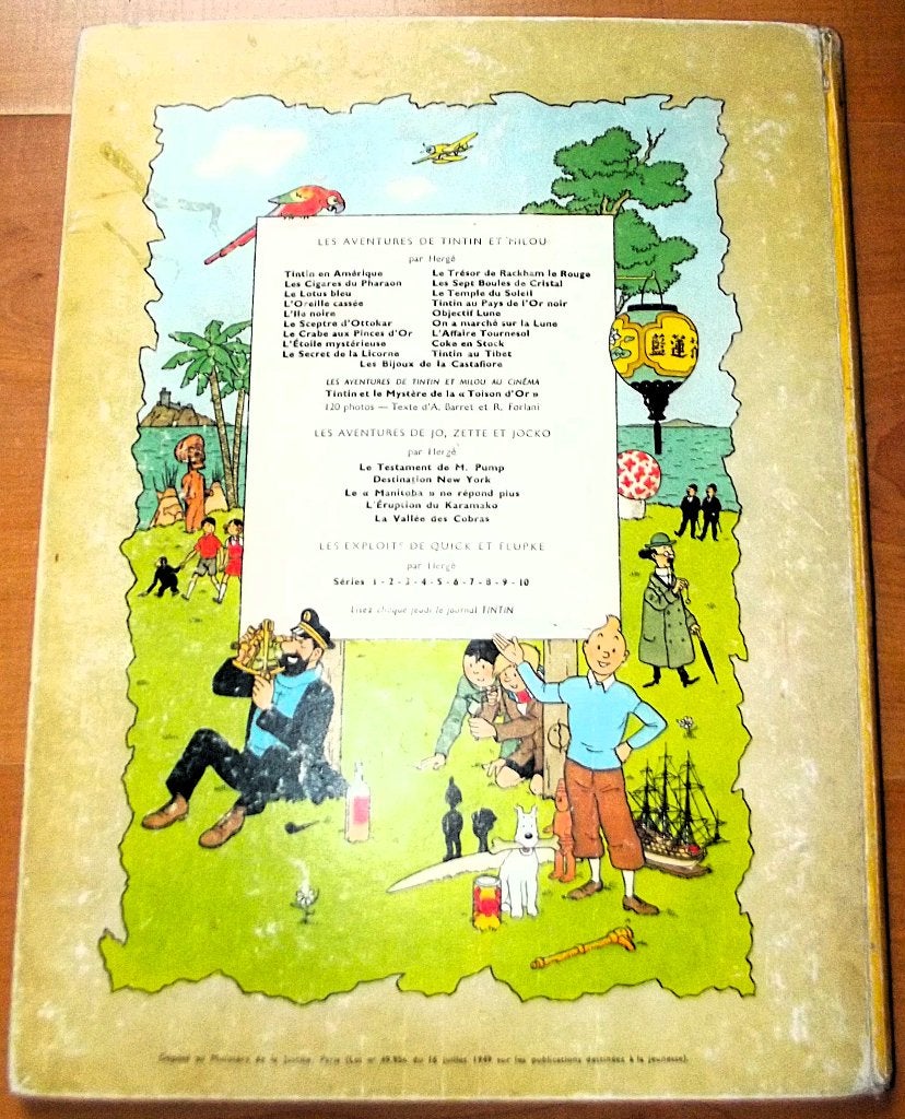 TINTIN ' Les Bijoux de la Castafiore ' EO 1963, Une BD, Enlèvement ou Envoi, Utilisé, Hergé.