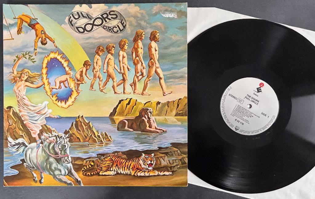 THE DOORS - Full circle ( LP; NMINT ), Cd's en Dvd's, Vinyl | Rock, Zo goed als nieuw, Gatefold hoes, Poprock, 1970 - 1979, 12 inch