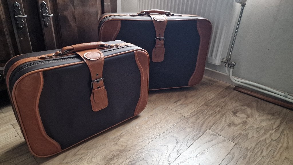 3 valises/valises, Bijoux, Sacs & Beauté, Valises, Enlèvement, Roulettes