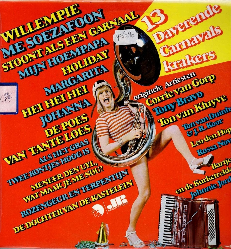 Vinyl, LP  /  13 Daverende Carnavals Krakers, Ophalen of Verzenden, 1970 - 1979, Overige formaten