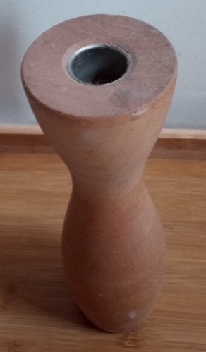Kandelaar (hout, bijna 23cm), Huis en Inrichting, IKEA, Ophalen of Verzenden, 23 cm, Kandelaar