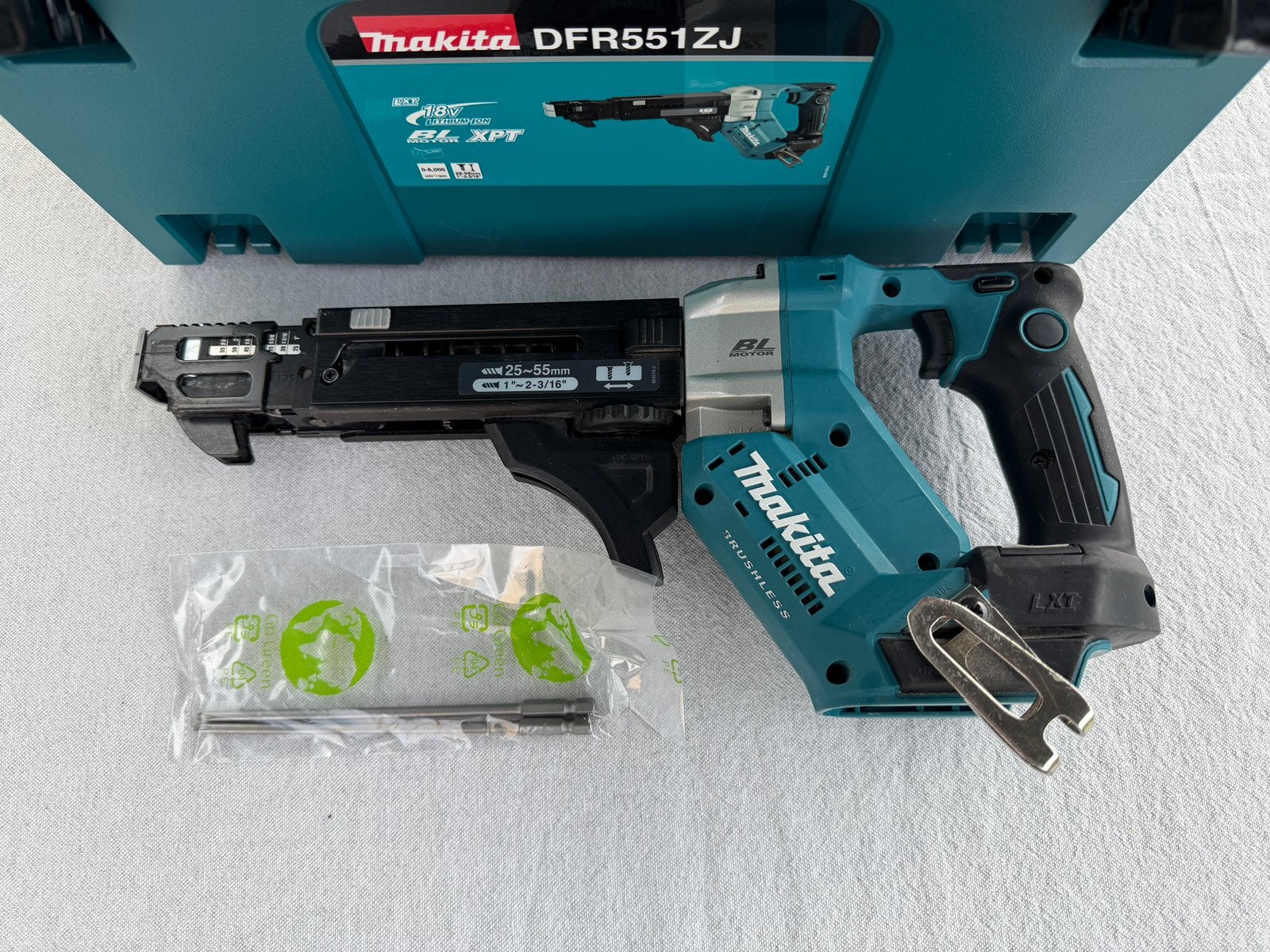 Makita DFR551 lintschroefmachine, Ophalen, Zo goed als nieuw