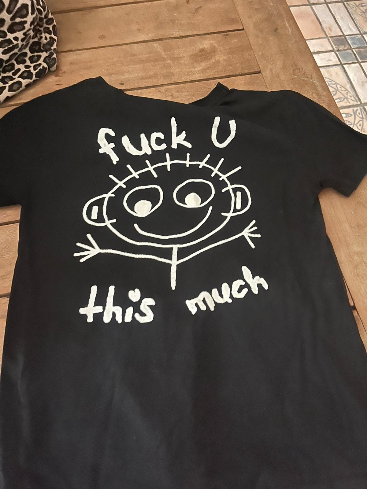 Zwarte tshirt maat medium, Kleding | Dames, Ophalen of Verzenden, Gedragen