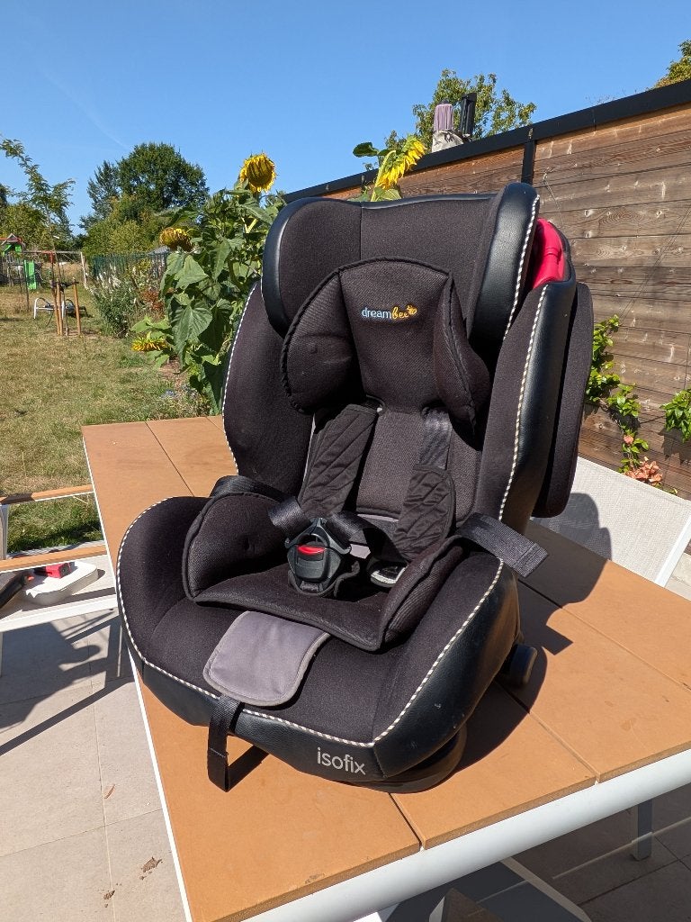 Autostoel Dreambee groep 1/2/3, Kinderen en Baby's, Autostoeltjes, Gebruikt, Verstelbare rugleuning, 9 t/m 36 kg, Isofix