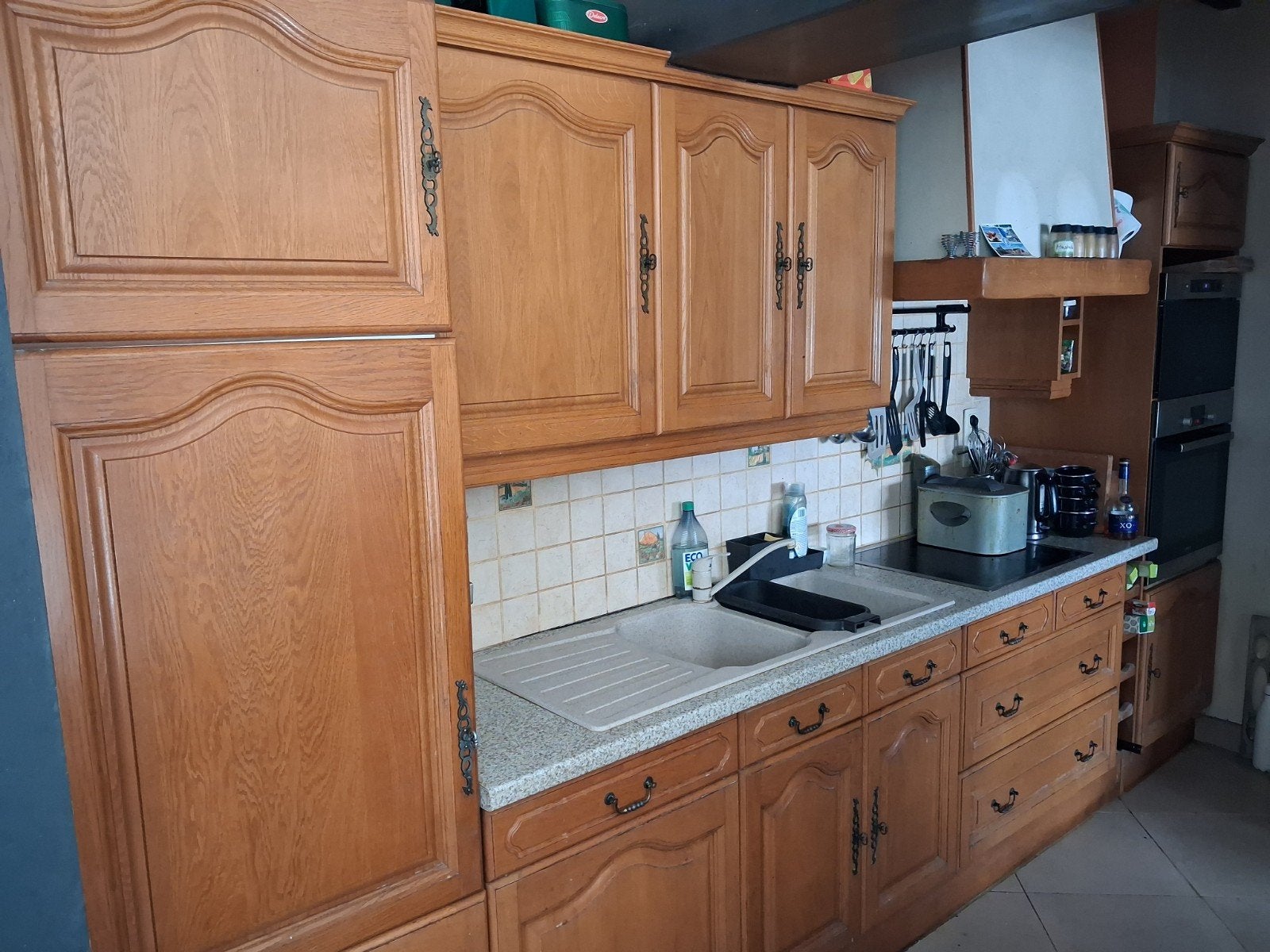 cuisine non équipée, Huis en Inrichting, Ophalen, Gebruikt, Bruin, Overige typen