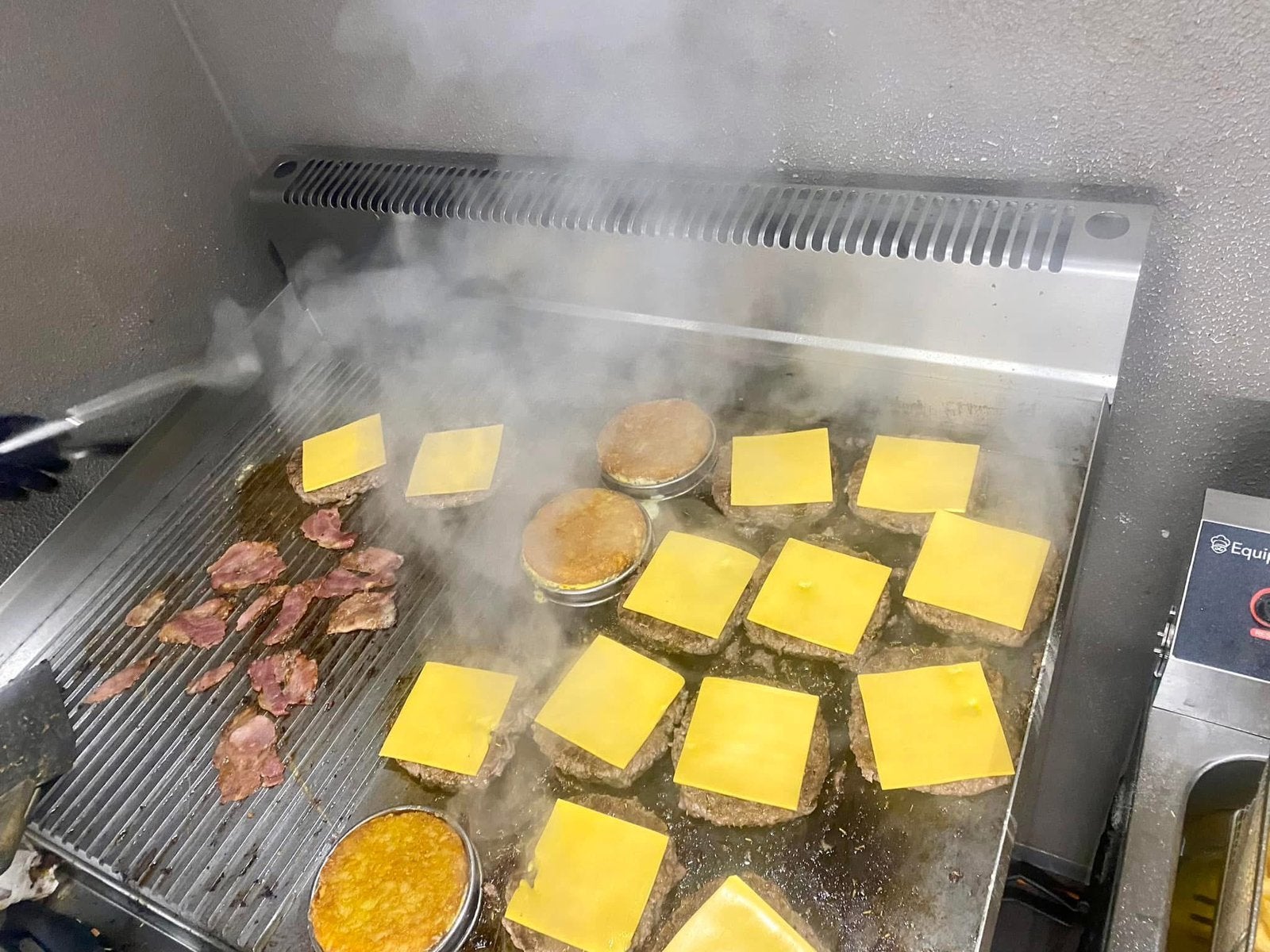 Planccha grill professionnel, Electroménager, Plaques de gril, Enlèvement, Comme neuf