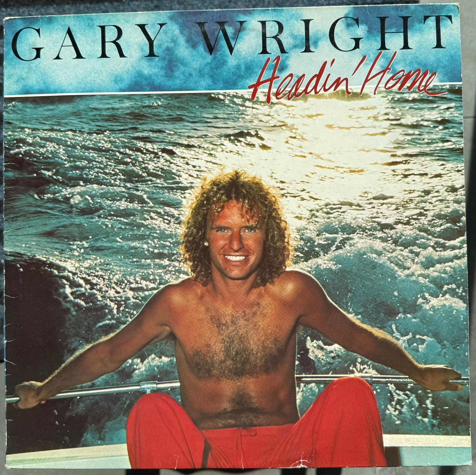 LPGary Wright - Headin’ home, CD & DVD, Vinyles | Rock, Enlèvement ou Envoi, Utilisé, Chanteur-compositeur, LP