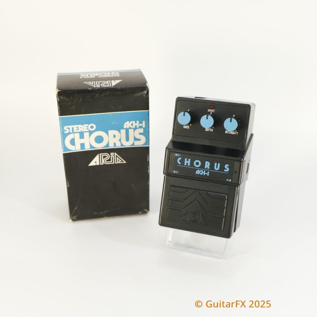 Aria ACH-1 Stereo Chorus analog (s/n 080757, Vintage, Made i, Enlèvement ou Envoi, Utilisé, Chorus