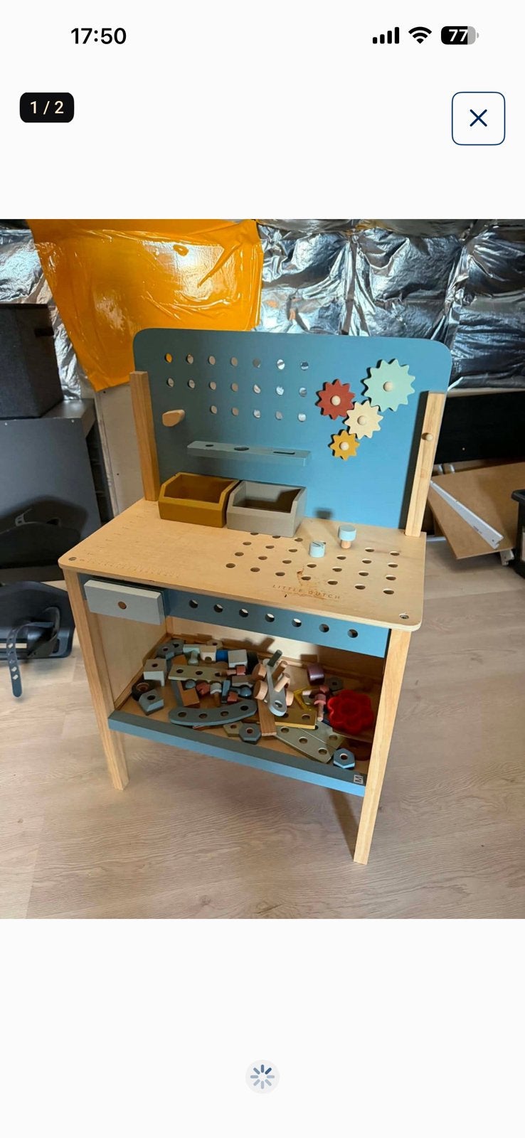 Werkbank little dutch, Ophalen, Gebruikt
