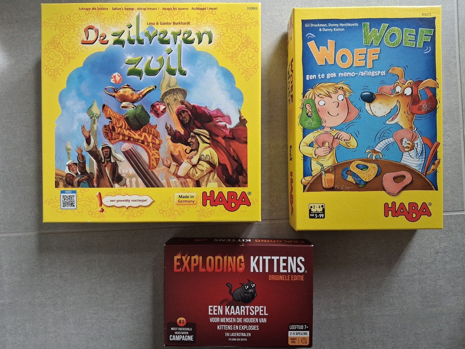 Pakket gezelschapsspellen, Ophalen of Verzenden