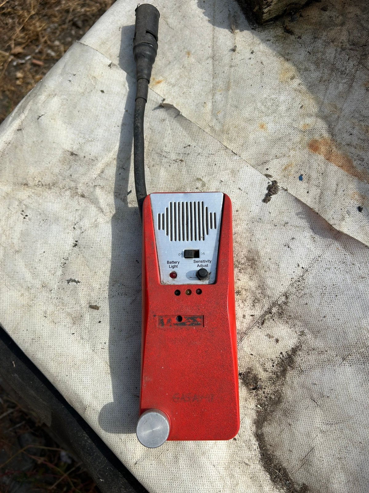 Co2 meter, Ophalen