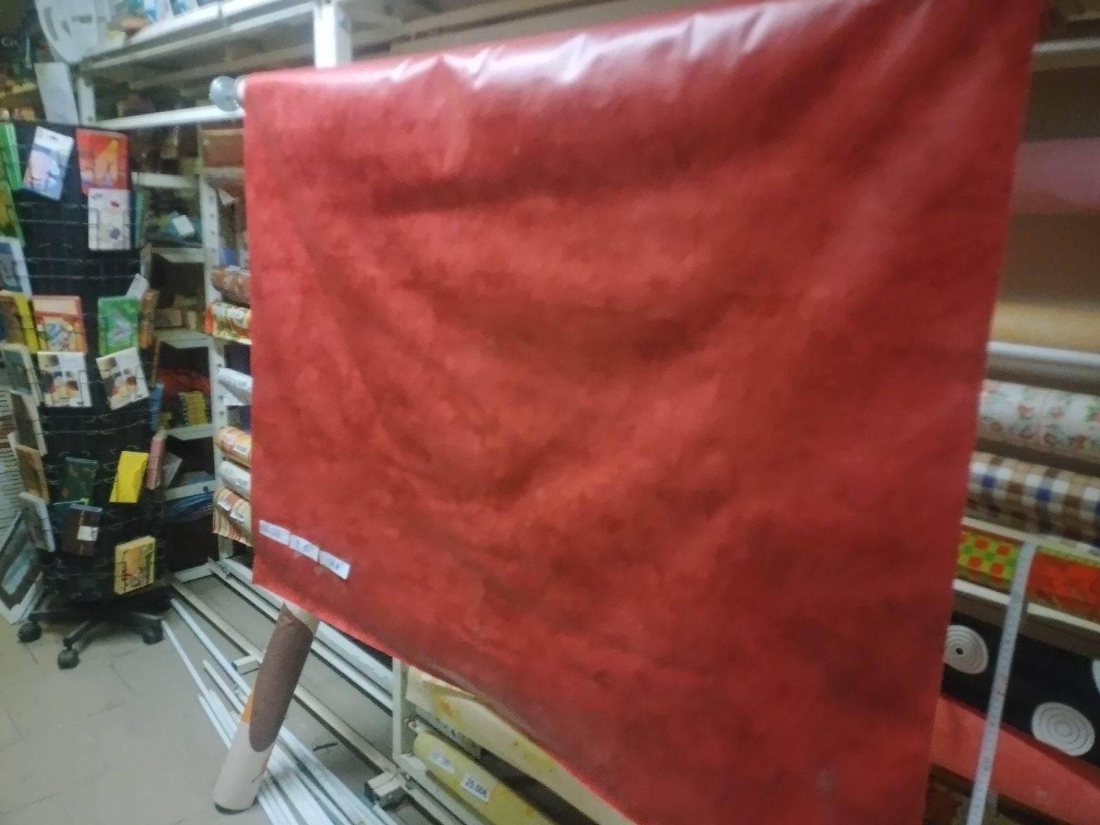 Ik verkoop een nieuwe rol toile cirée van 8 meter, Ophalen