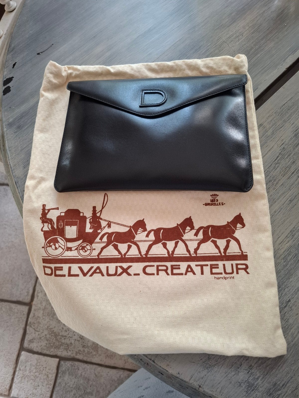 delvaux pochette, Enlèvement ou Envoi