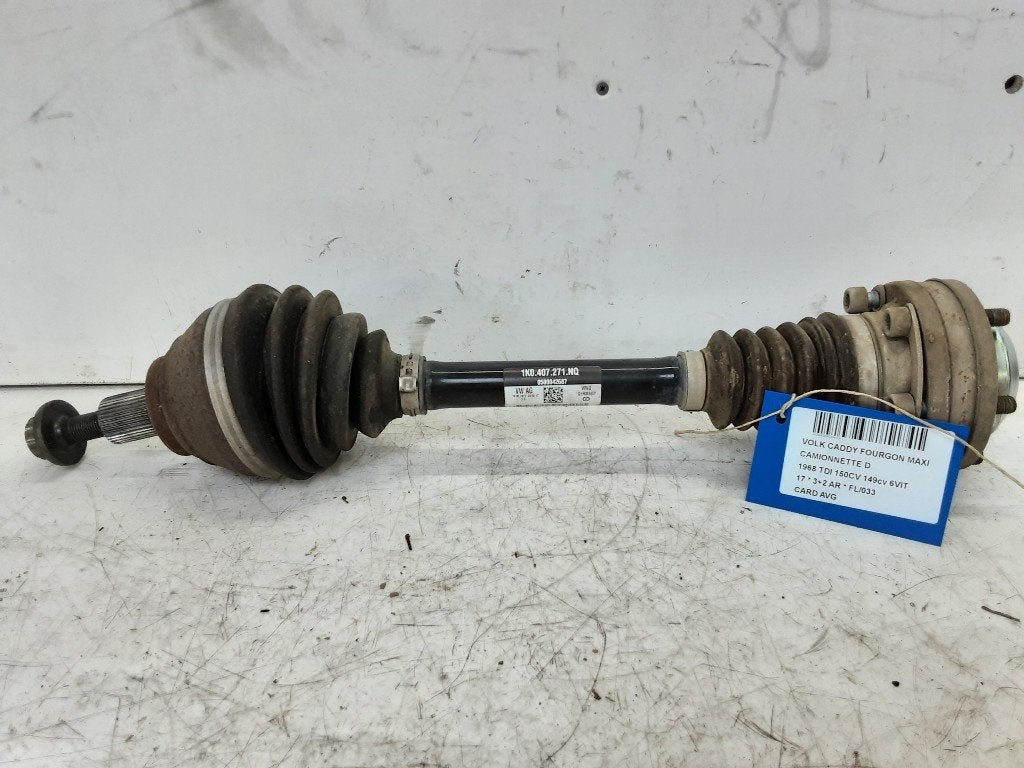 CARDAN AVANT GAUCHE (TRANSMISSION) Caddy IV (1K0407271NQ), Autos : Pièces & Accessoires, Volkswagen, Mevr. I. Hauben, Utilisé