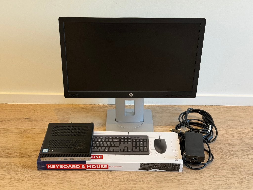 PC Complet i7/16GB/500GB + écran 22" Full HD, Reconditionné, Avec moniteur, HP, SSD