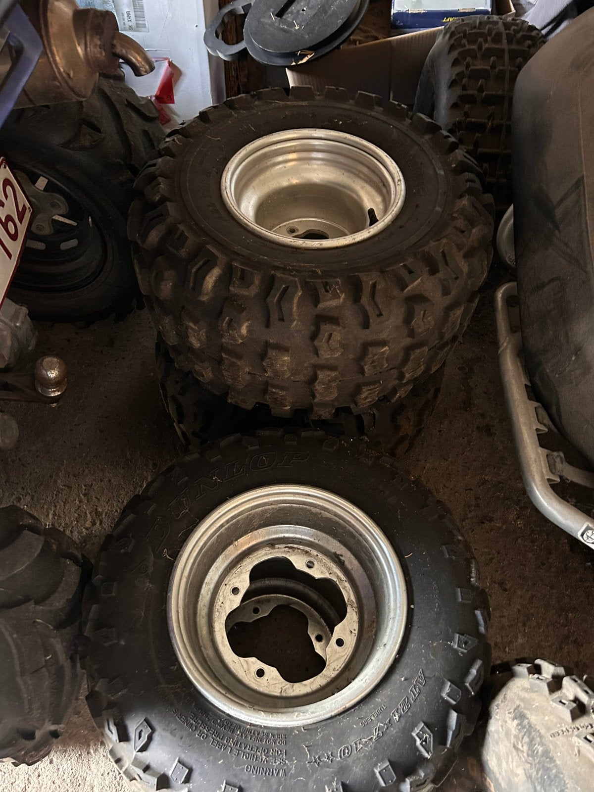 Yamaha raptor velgen met crossbanden, Motoren, Quads en Trikes