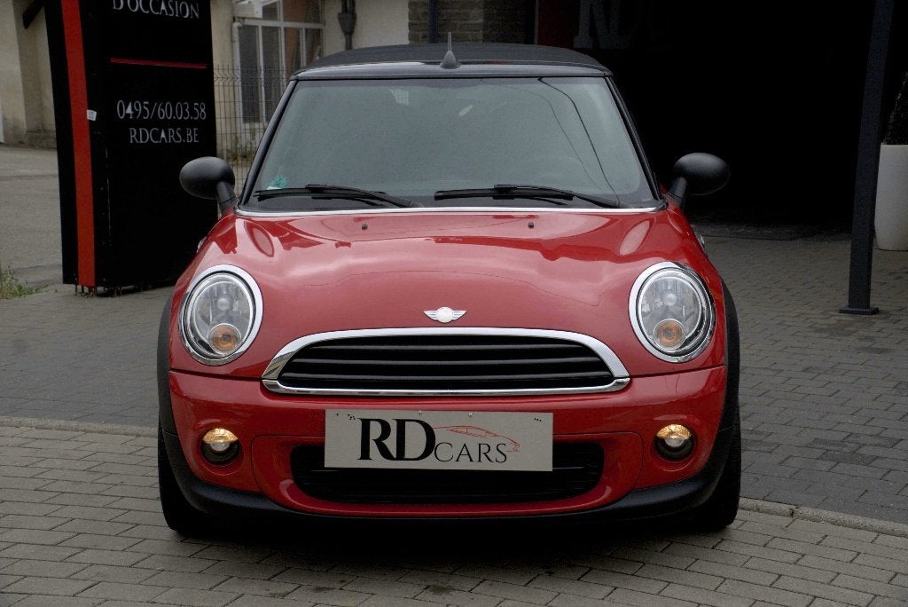 MINI CABRIOLET 1,6CC 64827KM*GARANTIE 1 AN, Autos, Rouge, Euro 5, Achat, Boîte manuelle