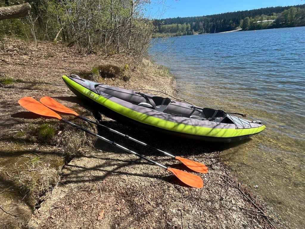 Kayak gonflable Itiwit 2 places, Ophalen, Opblaasbaar, Gebruikt, 2-persoons