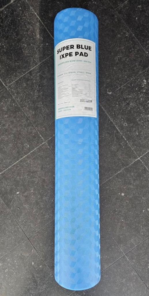 PVC Clickvinyl IXPE ondervloer 1,5mm Dikte / 15m2, Doe-het-zelf en Bouw, Isolatie en Afdichting, Ophalen, Zo goed als nieuw