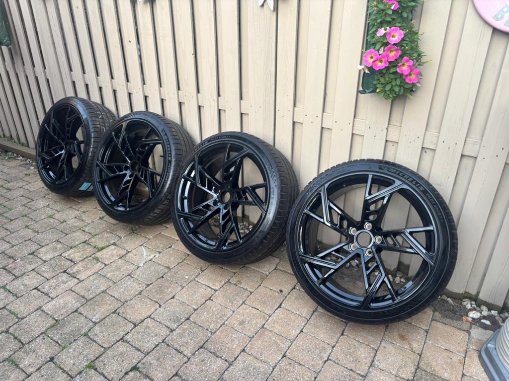20” AUDI ABT Look velgen A4 A5 A6 A7 Q5 255 35 20, Auto-onderdelen, Banden en Velgen, Banden en Velgen, Zomerbanden, 20 inch, 255 mm