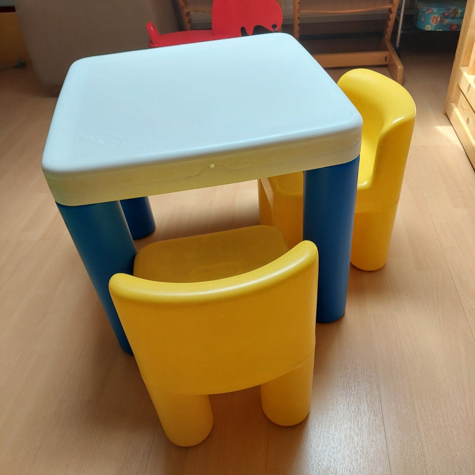 Little tikes speeltafel, Ophalen