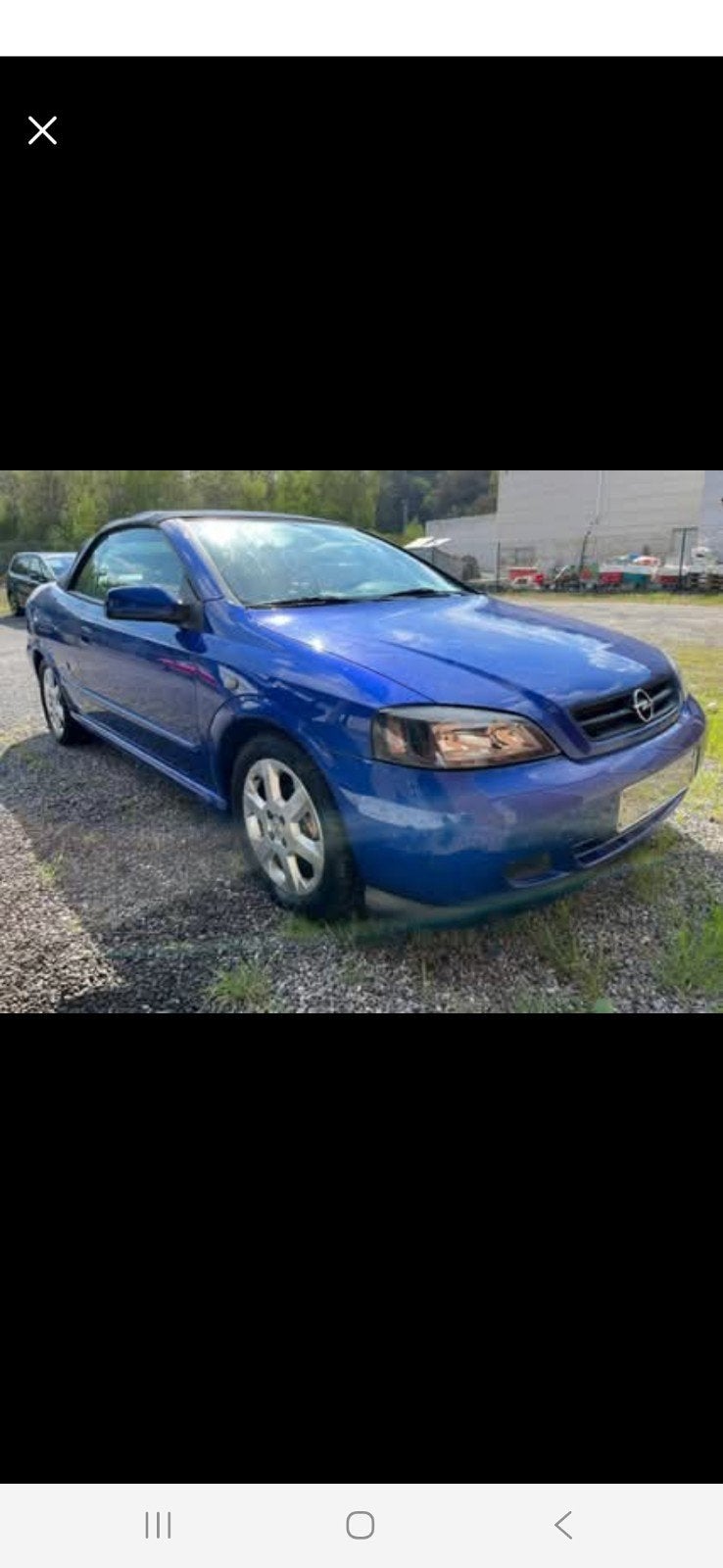 Opel astra bertone cabriolet de 2002 avec 64000km, Particulier, Achat