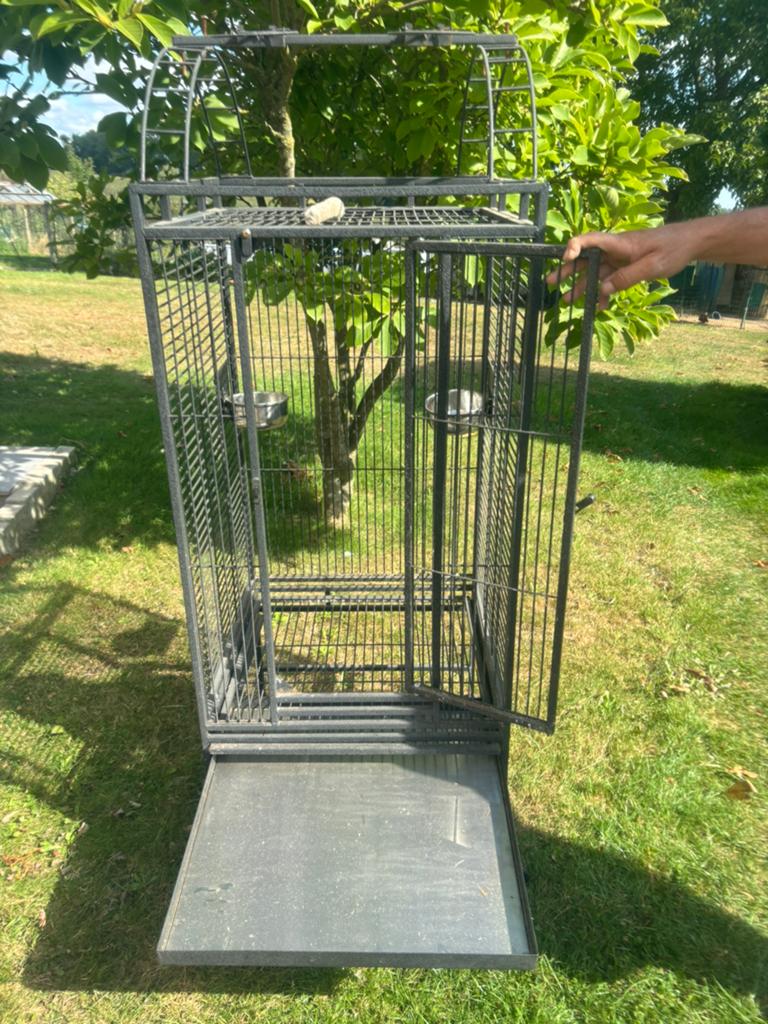 Papagaaienkooi, Dieren en Toebehoren, Ophalen, Gebruikt, Vogelkooi