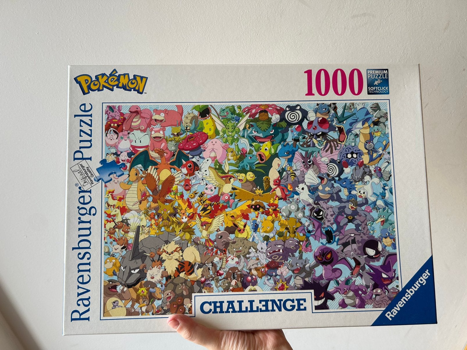 Pokemon puzzel 1.000 stuks, Ophalen, Zo goed als nieuw