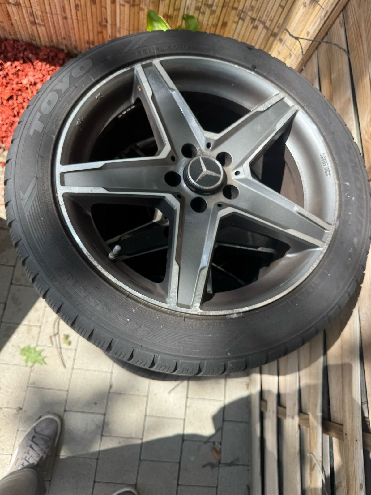 Originele velgen Mercedes, Auto-onderdelen, Ophalen, 18 inch, Banden en Velgen, Bestelwagen