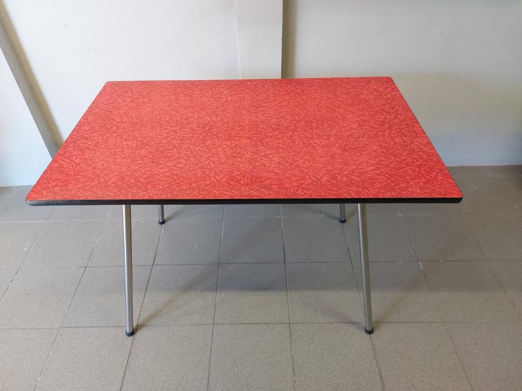 VINTAGE KEUKENTAFEL/Campeertafel, Caravans en Kamperen, Kampeermeubelen, Ophalen, Gebruikt, Overige