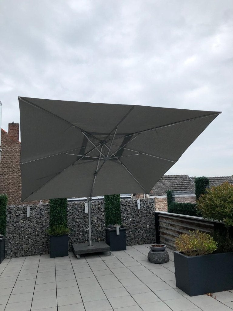 Kingston Parasol, Tuin en Terras, Ophalen, Verstelbaar, 3 tot 4 meter, Zweefparasol