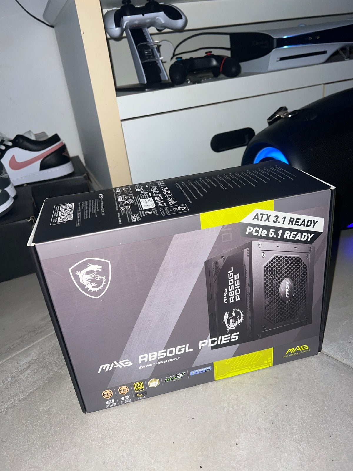 MSI MAG A850GL PCIE5, Informatique & Logiciels, Enlèvement ou Envoi, Comme neuf