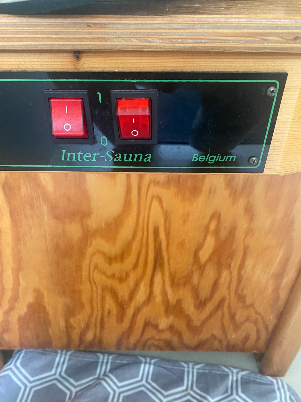 Eenpersoons sauna, Sport en Fitness, Ophalen, Zo goed als nieuw
