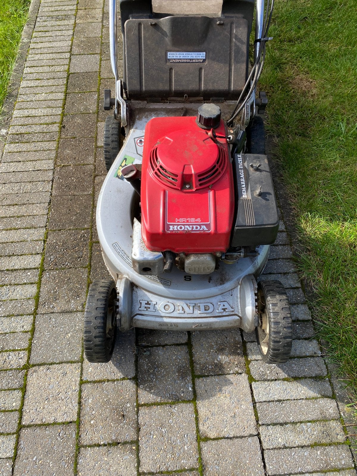 Honda grasmaaier HR 194, Tuin en Terras, Ophalen, Zo goed als nieuw