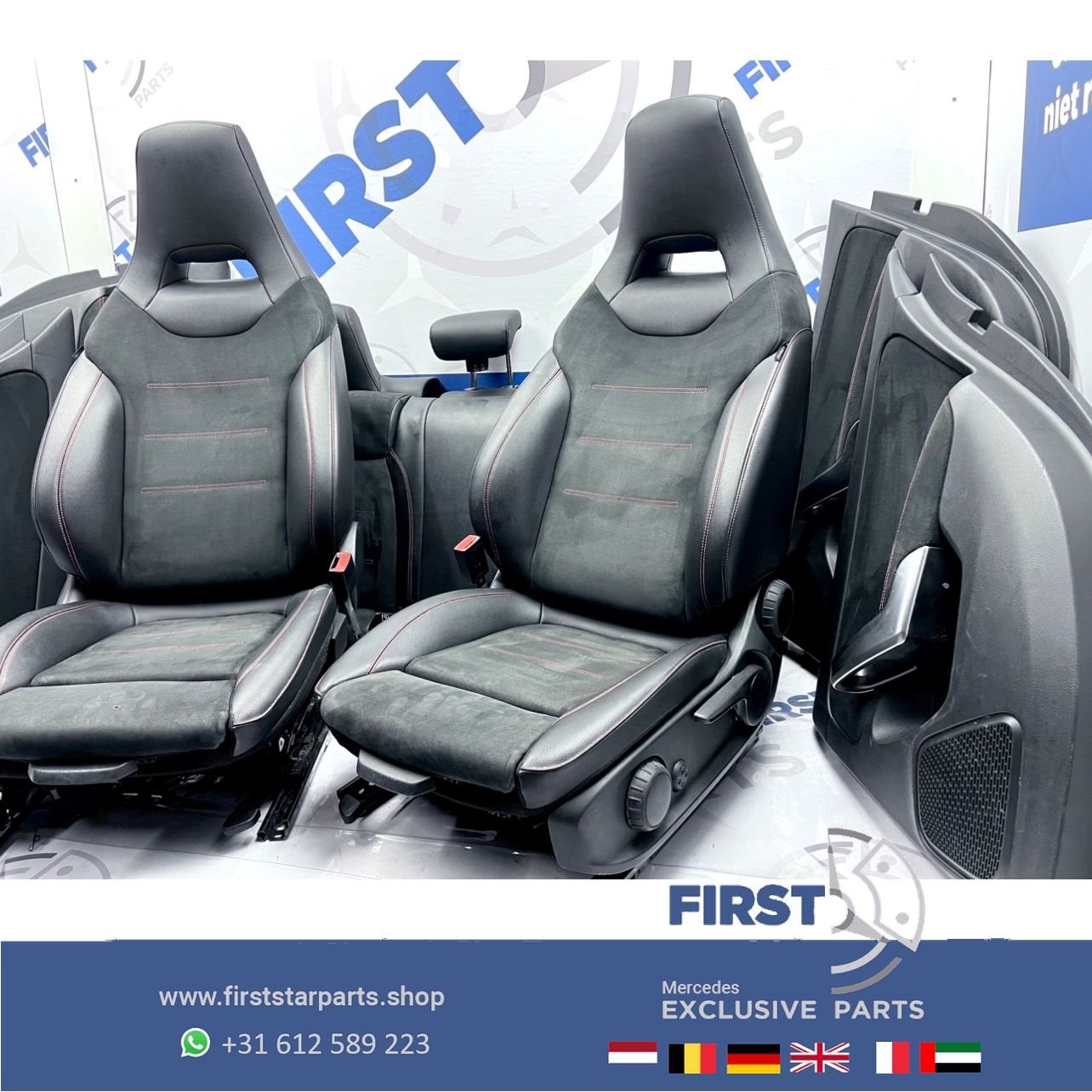 W177 A KLASSE 2024 FACELIFT A35 AMG INTERIEUR BEKLEDING SET, Gebruikt, -, Ophalen of Verzenden, -
