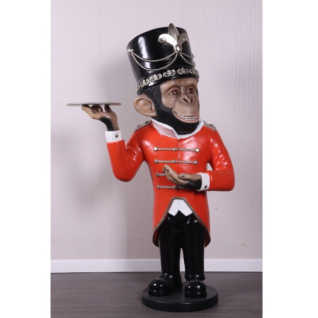 Bell boy chimpanzee – Butler Hoogte 152 cm, Ophalen, Nieuw