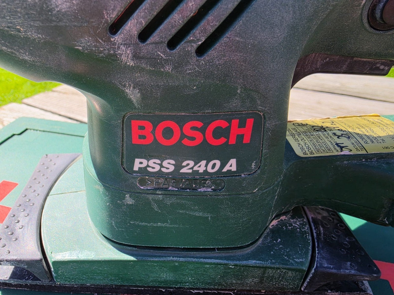 bosch schuurmachine

in goede staat., Doe-het-zelf en Bouw, Ophalen