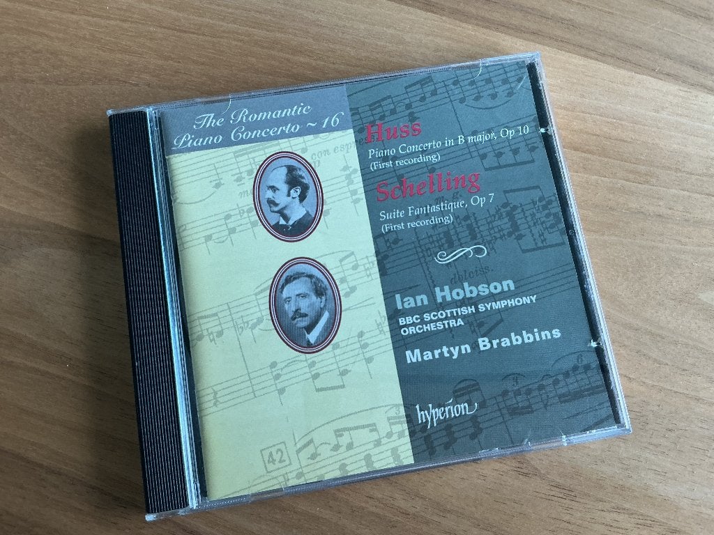 Huss / Schelling : Piano Concertos. Hyperion CD, Cd's en Dvd's, Cd's | Klassiek, Soloconcert, Ophalen of Verzenden, Zo goed als nieuw