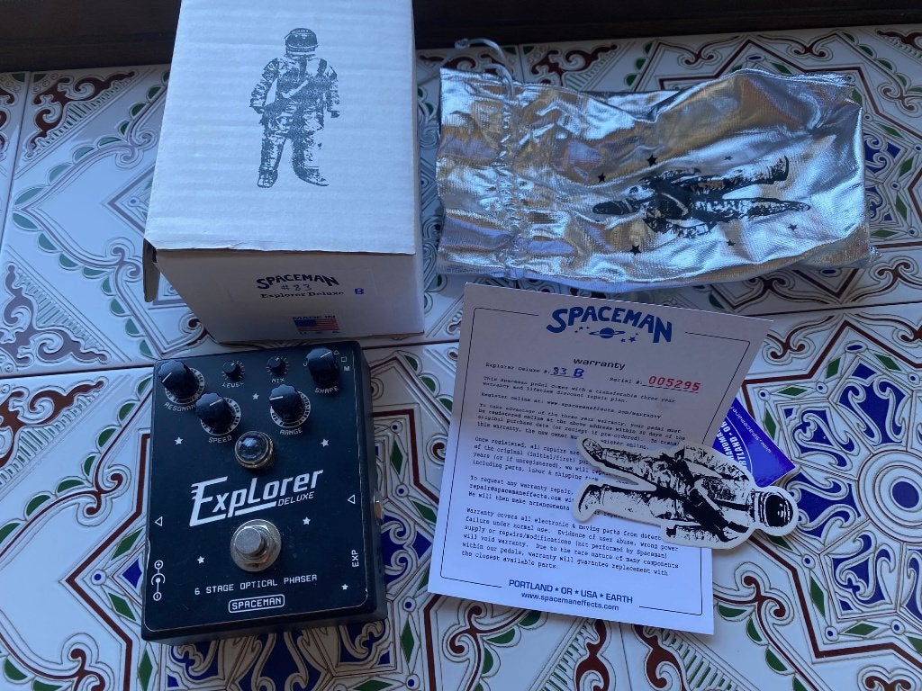 Spaceman Explorer Deluxe, Muziek en Instrumenten, Effecten, Ophalen of Verzenden, Gebruikt, Overige typen