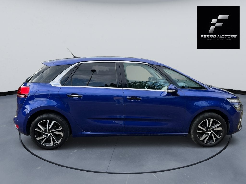 CITROEN C4 PICASSO BENZINE AUTOMAAT, Auto's, Automaat, Euro 6, Blauw, C4 (Grand) Picasso