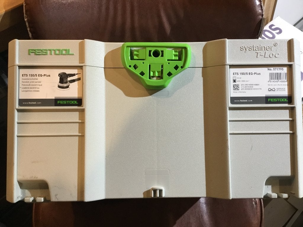 Festool ponceuse ETS 150/5, Bricolage & Construction, Moins de 30 mm, Enlèvement, Utilisé, Autres types