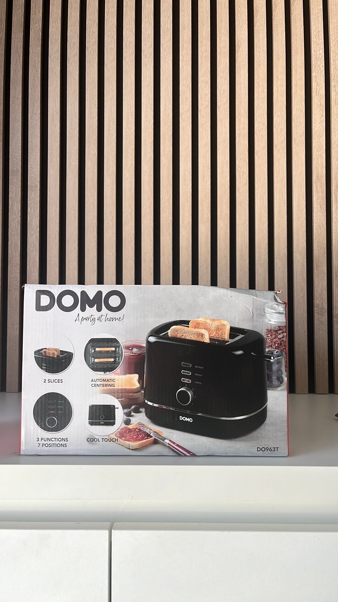 Domo DO963T, Electroménager, Grille-pain, Enlèvement