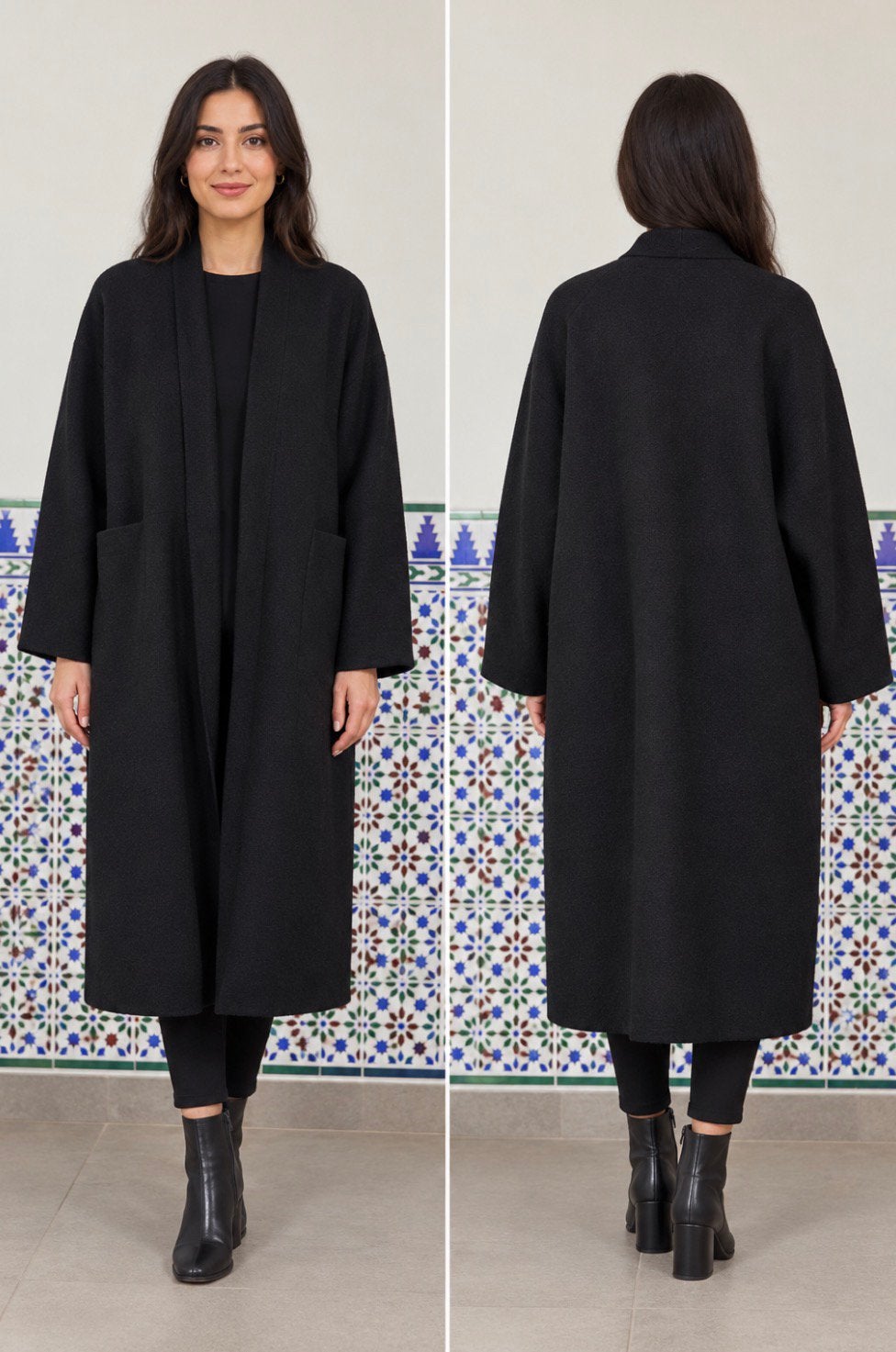 Manteau long, Enlèvement ou Envoi, Neuf, Bleu