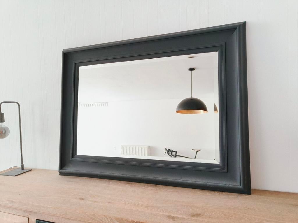 Spiegel houten kader, Huis en Inrichting, Ophalen
