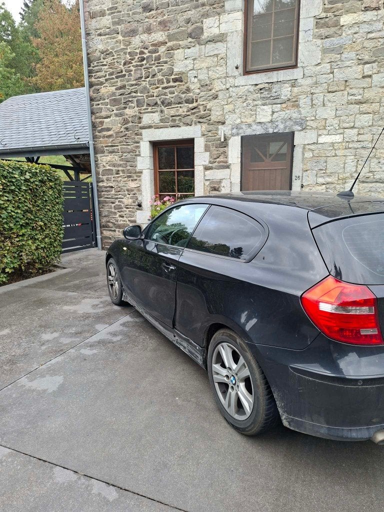 BMW 1-serie - 118d, Auto's, 100 kW, Euro 5, 1995 cc, Zwart