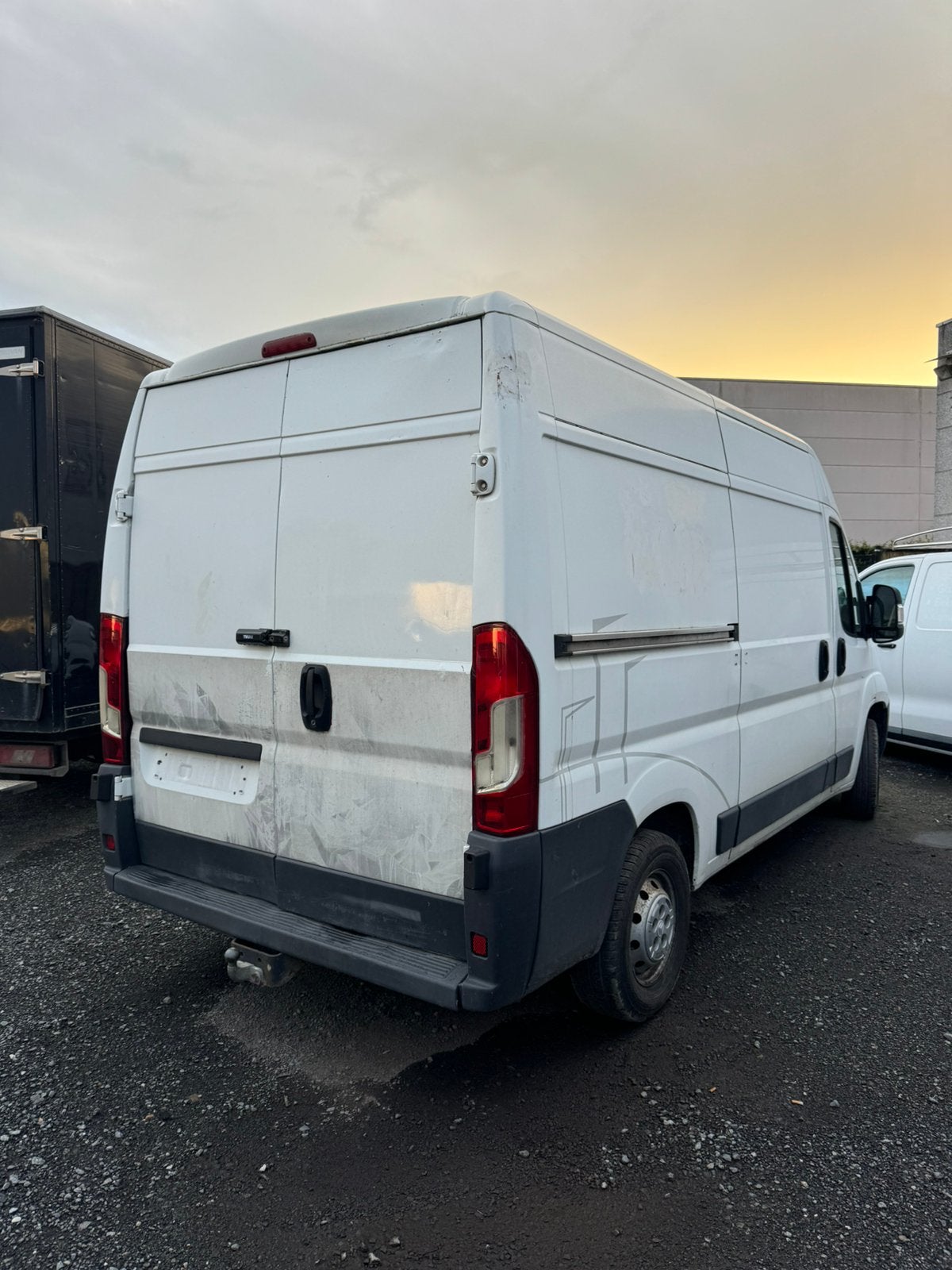 Citroen jumper, Auto's, Euro 5, Stof, Citroën, Wit