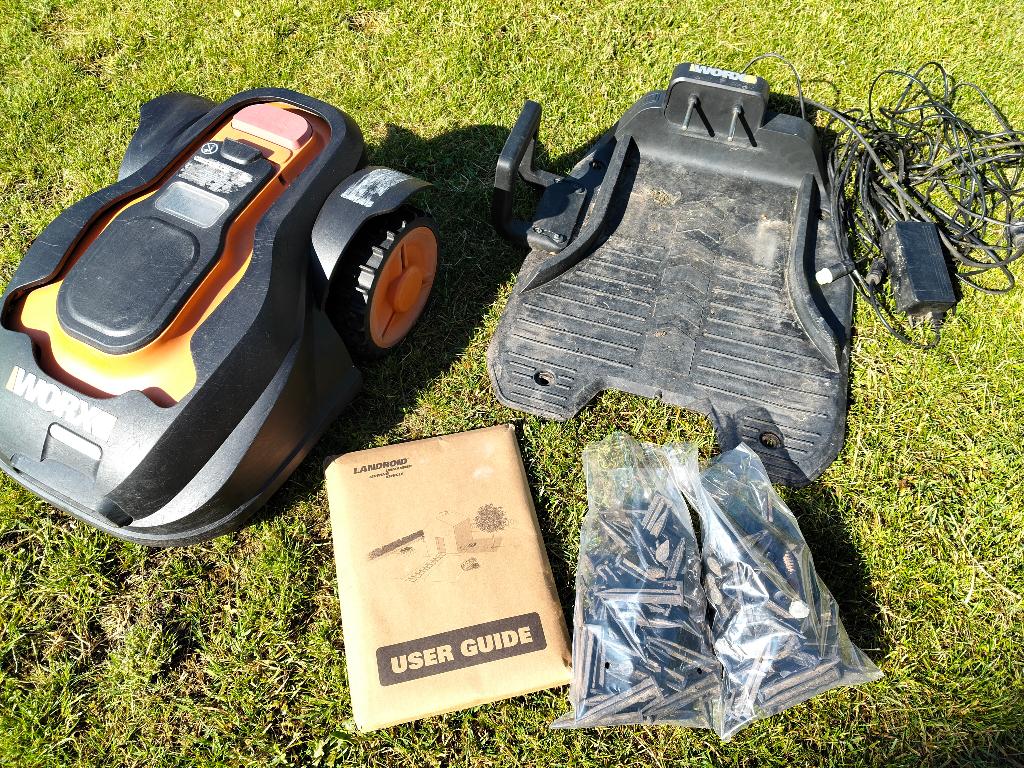 Maairobot Worx Landroid, Tuin en Terras, Robotmaaiers, Ophalen, Gebruikt, Bestuurbaar via app, Worx