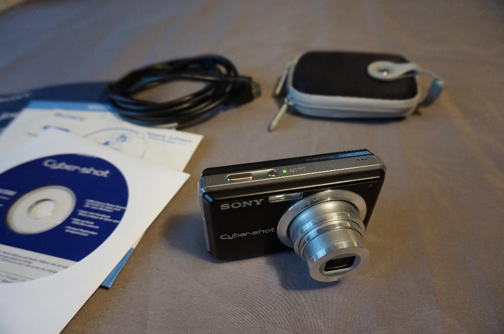 Sony Cyber-shot DSC-S950 zwarte camera, Audio, Tv en Foto, Fotocamera's Digitaal, Ophalen, Gebruikt, Compact, 10 Megapixel