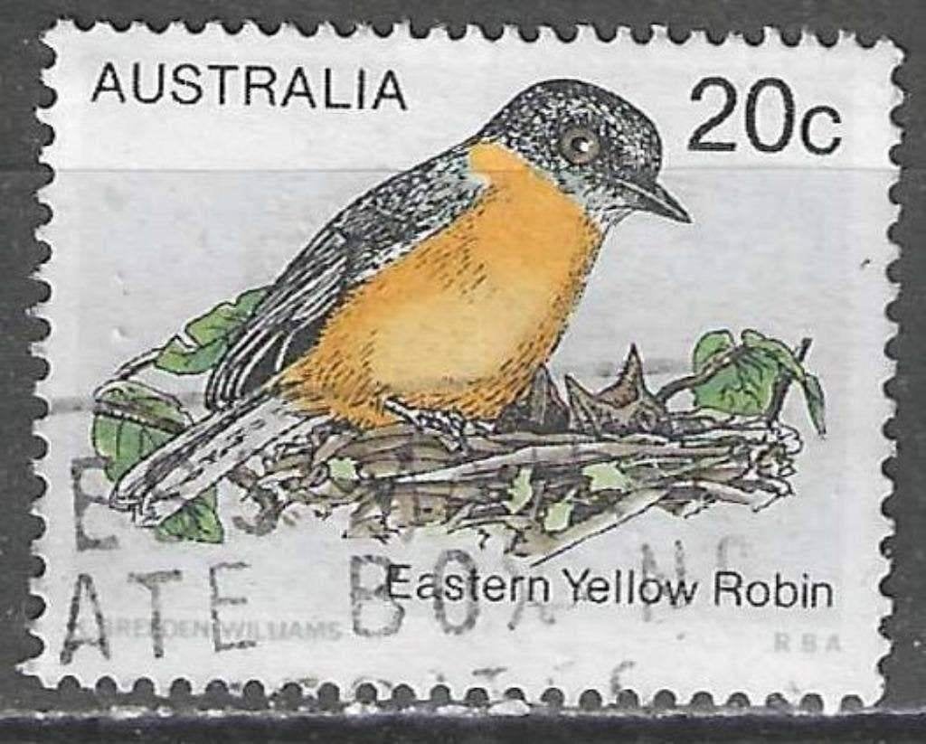 Australie 1979 - Yvert 678 - Oiseaux près de leur nid (ST), Timbres & Monnaies, Timbres | Océanie, Envoi, Affranchi